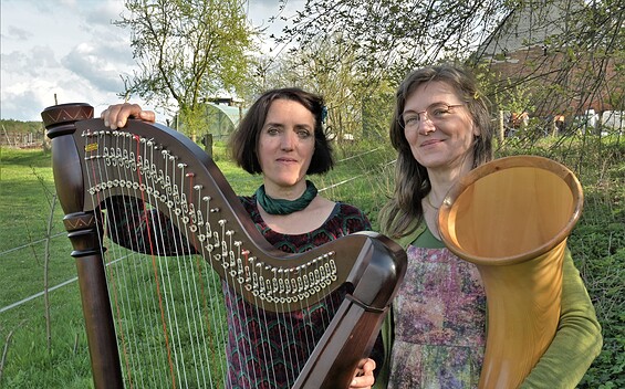 Duo Gletschergliss - Musik für Alphorn und Harfe