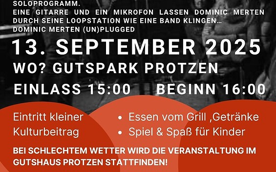 Sommerkonzert im Gutspark Protzen