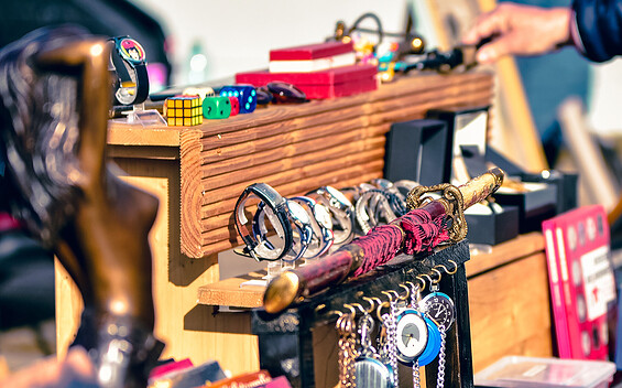 Flohmarkt beim Regionalmarkt