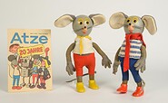 Kinderspielzeug aus der DDR, Fix und Fax, Foto: Steffen Rasche, Lizenz: Museum OSL