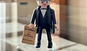 Legofigur Theodor Fontane, Foto: Museum Neuruppin
