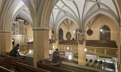 Kirchenraum der Paul-Gerhardt-Kirche Lübben., Foto: Dörthe Ziemer, Lizenz: Paul-Gerhardt-Verein