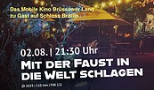 "Mit der Faust in die Welt", Foto: schloss bröllin, Lizenz: schloss bröllin