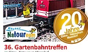 Gartenbahntreffen, Foto: Elster-Natoureum