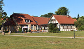 Blick aufs Weihnachtshaus, Foto: Elke Schmälzle, Lizenz: Elke Schmälzle