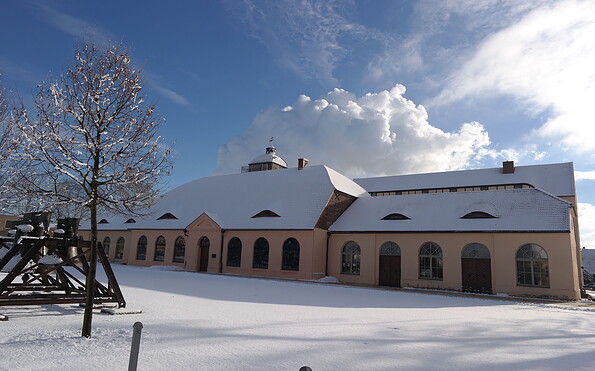 Eisenhütten- und Fischereimuseum im Winter, Foto: M. Huhle, Lizenz: M. Huhle