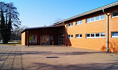 Mehrzweckhalle Mittenwalde, Foto: Tina Israel, Lizenz: Stadt Mittenwalde