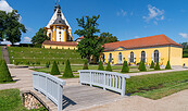 Barocker Klostergarten, Foto: Florian Läufer, Lizenz: Stiftung Stift Neuzelle
