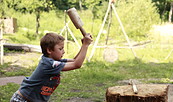 Moberle Aktivspiel, Foto: Kristine Messenbrink, Lizenz: ATZ Welzow