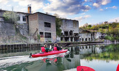 Kajak-Tour – Lost Place, Foto: Museumspark Rüdersdorf, Lizenz: Museumspark Rüdersdorf