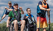 Kajak-Tour – Lost Place mit Rollstuhl, Foto: Alohakajak, Lizenz: Alohakajak