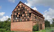Tabakscheune Gartz (Oder), Foto: Gerd Krüger