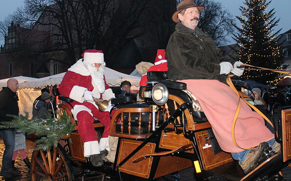 Weihnachtsmann , Foto: Kerstin Jahre, Lizenz: Tourist Information
