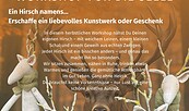 Ein Hirsch namens..., Foto: Marie Leßnig, Lizenz: Marie Leßnig