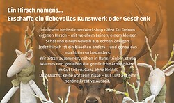 Ein Hirsch namens... Ein Workshop für die Seele