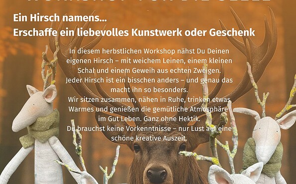 Ein Hirsch namens..., Foto: Marie Leßnig, Lizenz: Marie Leßnig