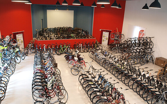 Heutige Nutzung: Fahrradhandel Ralph Riesenberg, Foto: Ralph Riesenberg, Lizenz: Ralph Riesenberg