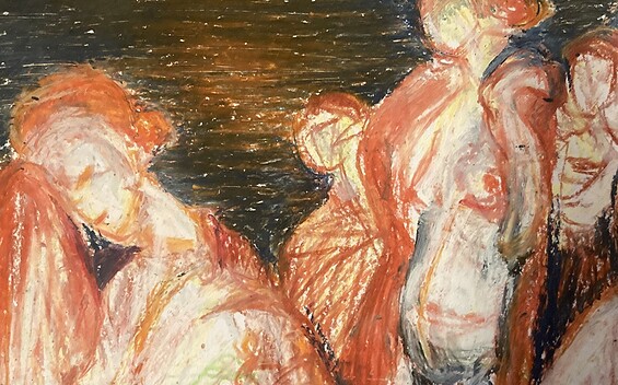 Rote Figuren, Foto: Silke Kirschning, Lizenz: Silke Kirschning