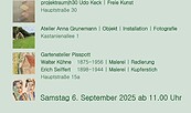 Jamlitzer Ateliertag, Foto: Friederike Seiffert, Lizenz: Friederike Seiffert