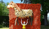 Kürbisausstellung-Klaistow-2025-Pippi-Langstrumpf, Foto: Winkelmanns Hof Klaistow GmbH, Lizenz: Winkelmanns Hof Klaistow GmbH