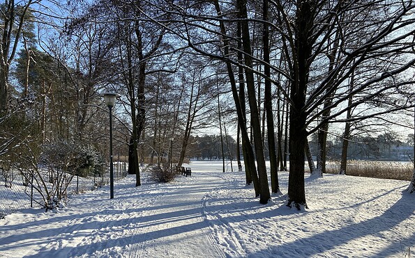 Winterlandschaft Scharmützelsee, Foto: Tourismusverein Scharmützelsee, Lizenz: Tourismusverein Scharmützelsee