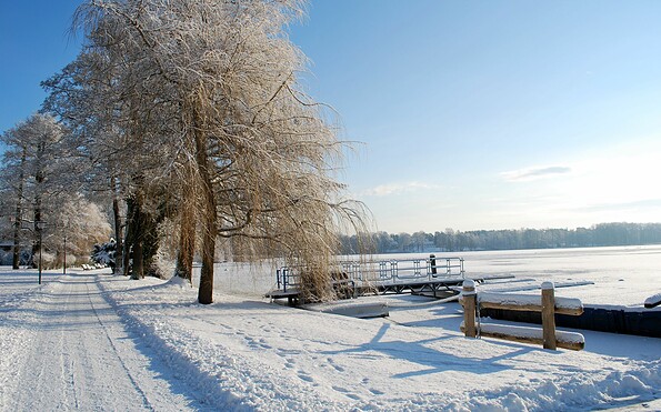 Winterlandschaft Scharmützelsee, Foto: Tourismusverein Scharmützelsee, Lizenz: Tourismusverein Scharmützelsee