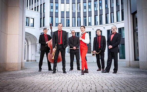 Oskar Strock & Eddie Rosner Orchestra, Foto: Strock Rosner