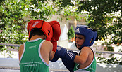 Boxen im Verein, Foto: Fotoclub Uckermark, Lizenz: Stadt Schwedt/Oder