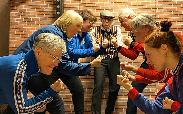 Die Spreeenten: Der Kampf um den goldenen Entenfuttersack, Foto: Lars Kockjoy, Lizenz: Lars Kockjoy / Burg Beeskow