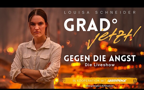 Live Show mit Louisa Schneider, Foto: Markus Mauthe, Lizenz: Greenpeace