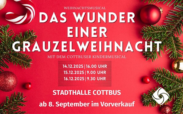 Das Wunder einer Grauzelweihnacht, Foto: Cottbuser Kindermusical, Lizenz: Cottbuser Kindermusical