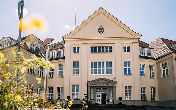 EIngang Krankenhaus Naemi-Wilke-Stift Guben, Foto: Naemi-Wilke-Stift Guben, Lizenz: Naemi-Wilke-Stift Guben
