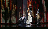 Szene aus MADAMA BUTTERFLY, Foto: Bernd Schönberger, Lizenz: Brandenburgische Kulturstiftung Cottbus-Frankfurt (Oder)