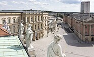 Die Tugenden auf dem Dachsims, Foto: Bauers, Lizenz: Potsdam Museum