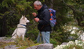 Wandern mit Huskies, Foto: Sabine Kühn, Lizenz: Sabine Kühn