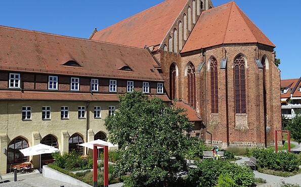 Ansicht Dominikanerkloster Prenzlau und St. Nikolaikirche, Foto: Dominikanerkloster Prenzlau