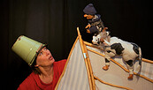 Tandera Theater „Bauer Enno und seine Kuh Afrika“, Foto: Theater Tandera