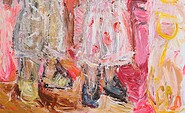 Christa Panzner, Meine Infantinnen, 2020, Acryl auf Leinwand, 140 x 110 cm, Foto: Michael Lüder, Lizenz: Landkreis Teltow-Fläming