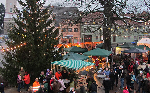 Biesenthaler Weihnachtsmarkt, Foto: Sieglinde Thürling, Lizenz: Tourismusverein Naturpark Barnim