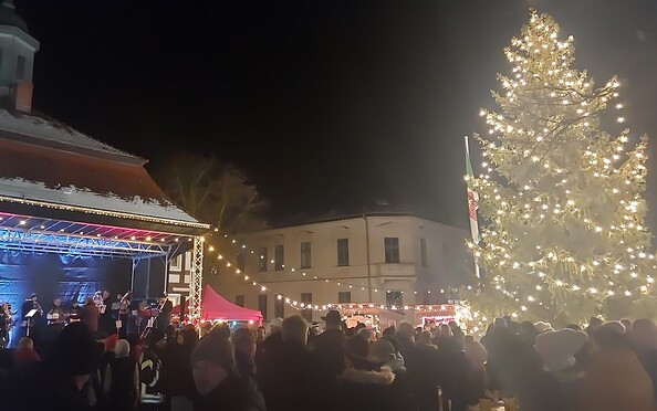 Biesenthaler Weihnachtsmarkt, Foto: Lutz Lorenz, Lizenz: Tourismusverein Naturpark Banrim