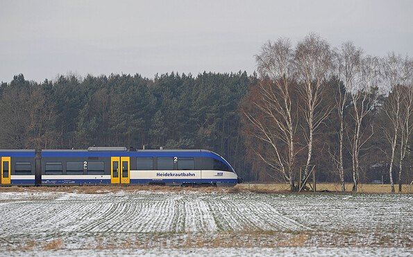 Willkommen im "Märchenexpress", Foto: Christian Bedeschinski, Lizenz: Niederbarnimer Eisenbahn AG
