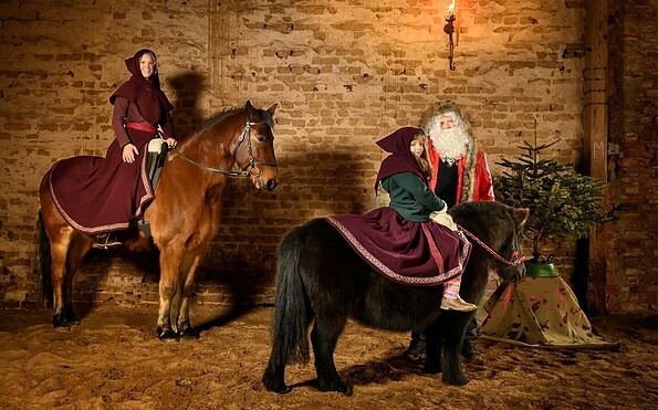 Advent im Pferdestall Jakobshagen, Foto: Annabelle Krieg, Lizenz: Pferdehof Jakobsagen