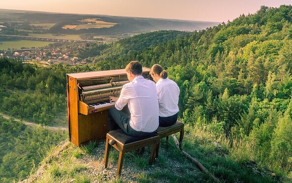 Naturkonzert mit dem Duo Be-Flügelt, Foto:  Be-Flügelt, Lizenz:  Be-Flügelt