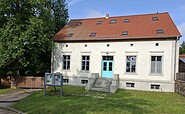 Kranichhof Mescherin Hausfront, Foto: Rolf-Dieter Grass, Lizenz: Kranichhof Mescherin