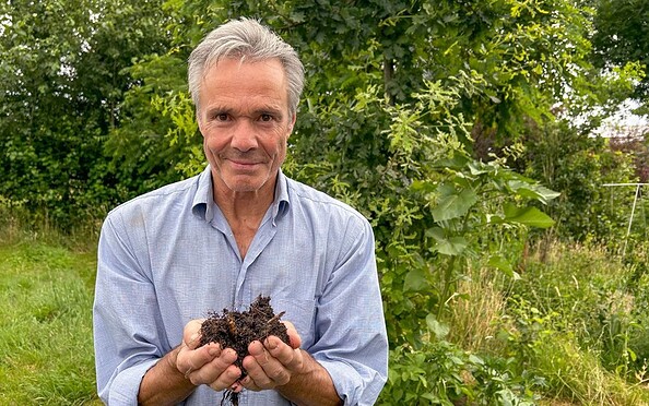 Hannes Jaenicke im Einsatz für Erde, Foto: Markus Strobel, Lizenz: Markus Strobel
