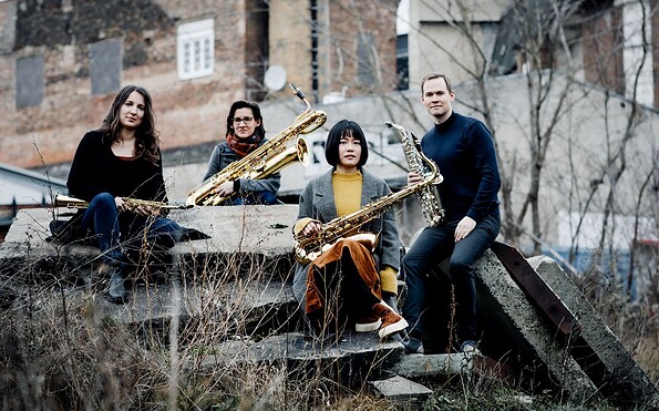 Saxophonquartett „Adumá“ , Foto: © Zuzanna Specjal, Lizenz: © Zuzanna Specjal