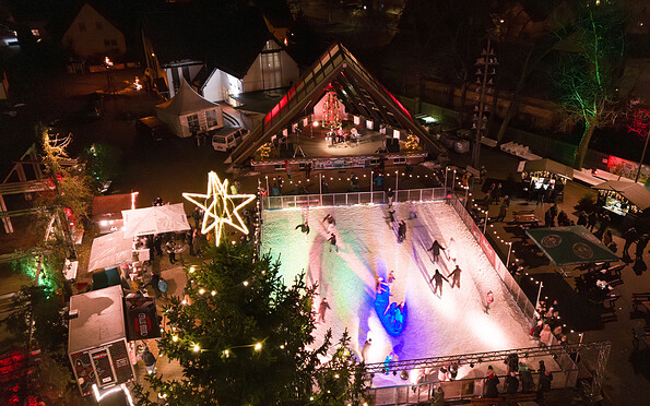 Eisbahn, Foto: Ron Petras, Lizenz: Amt Burg (Spreewald)