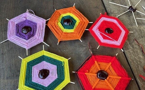 Spinnennetze, Foto: Romy Popp, Lizenz: Amt Burg (Spreewald)