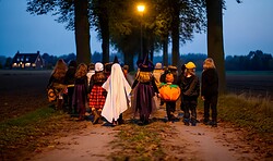Halloween-Umzug in Wesendorf