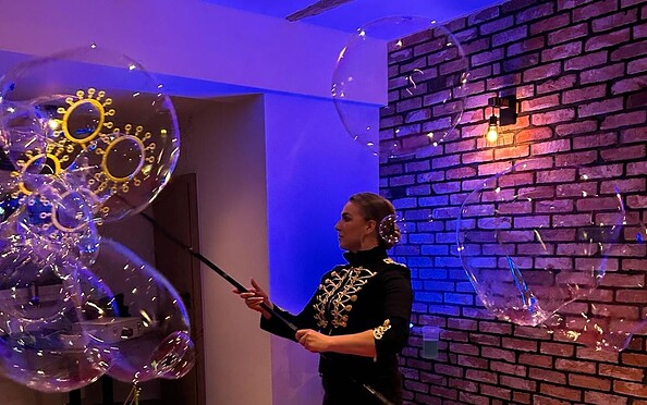 Fantastische Seifenblasen Show, Foto: Agentur Fantastische Seifenblasen Show, Lizenz: Agentur Fantastische Seifenblasen Show